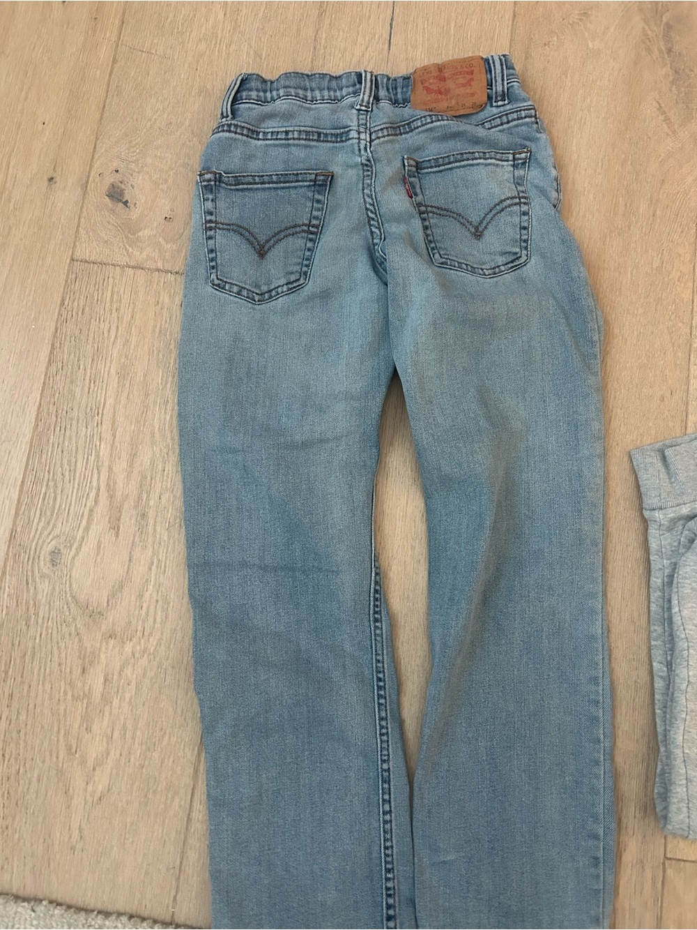 Levi's Light Wash Jeans + Adidas Sweatpants Duo - Picture 5 of 10